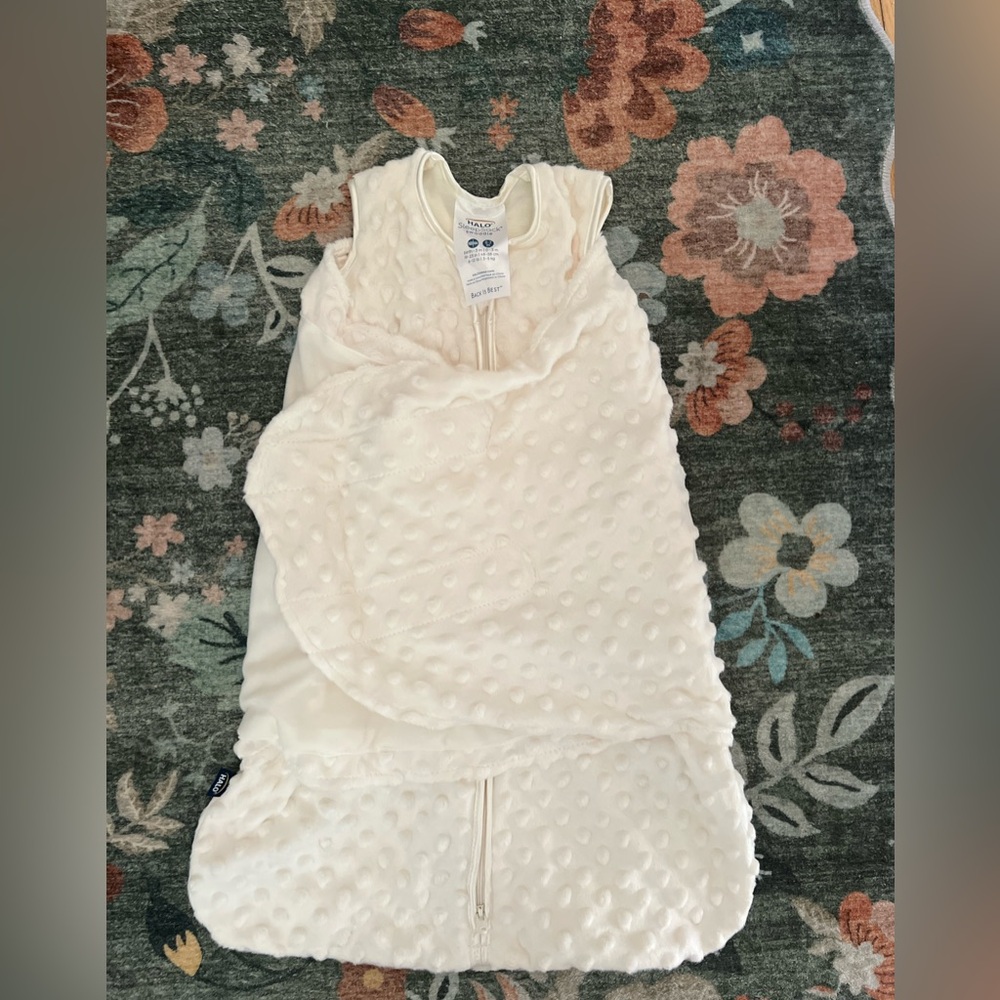 HALO SleepSack Swaddle – Plush (0–3 months)
